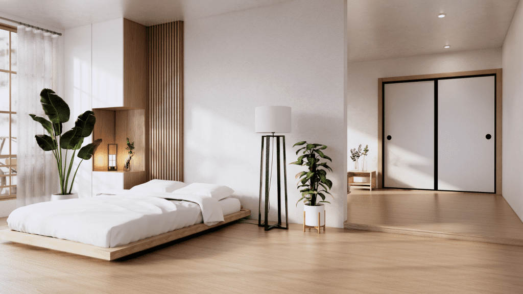 Acabados - Habitación de lujo minimalista